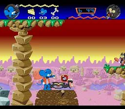 The Itchy & Scratchy Game (SNES)