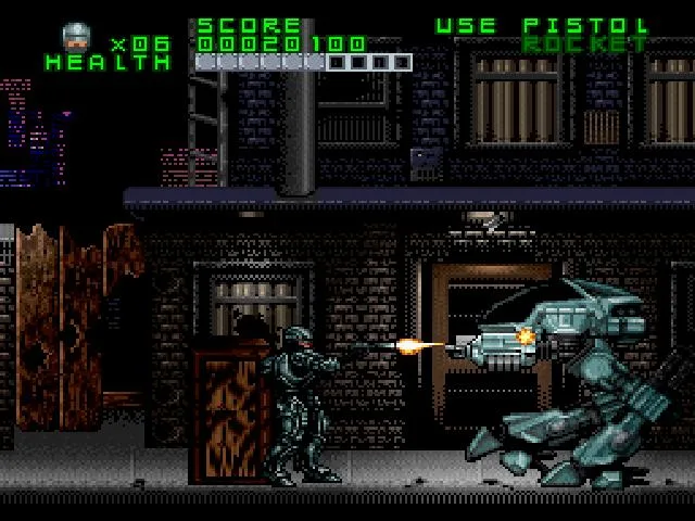 RoboCop Versus The Terminator (SNES)