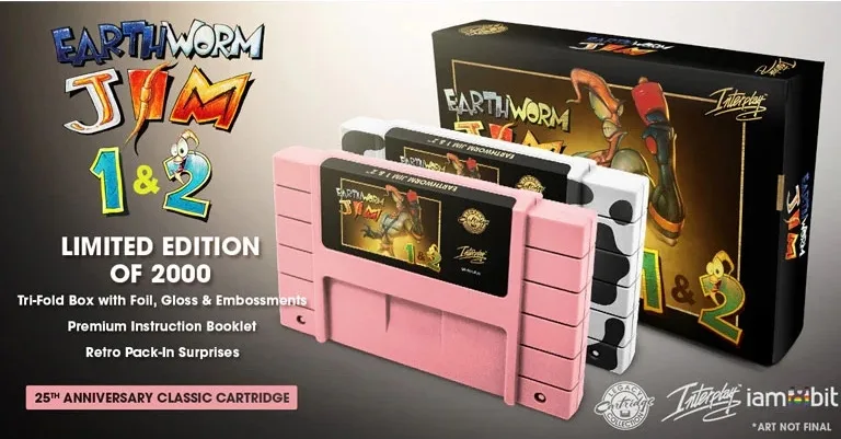 Earthworm Jim 1+2 [25th Anniversary Edition] (SNES)