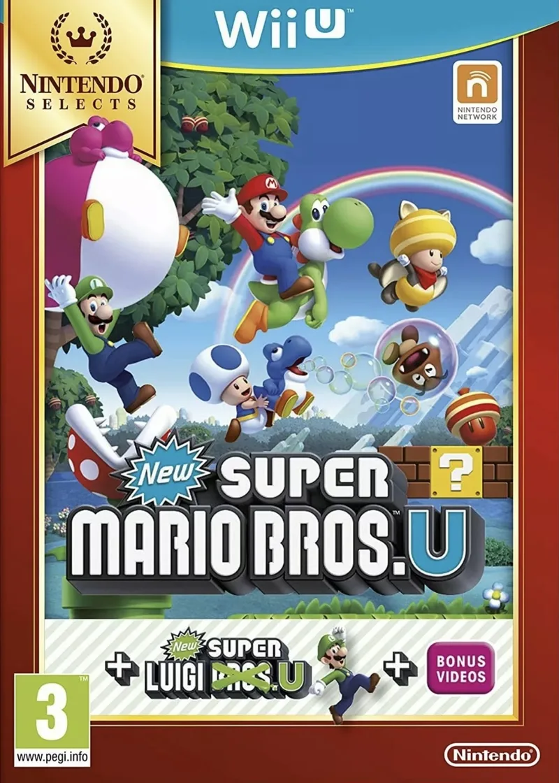 New Super Mario Bros. U + New Super Luigi U [Nintendo Selects] (WIU)