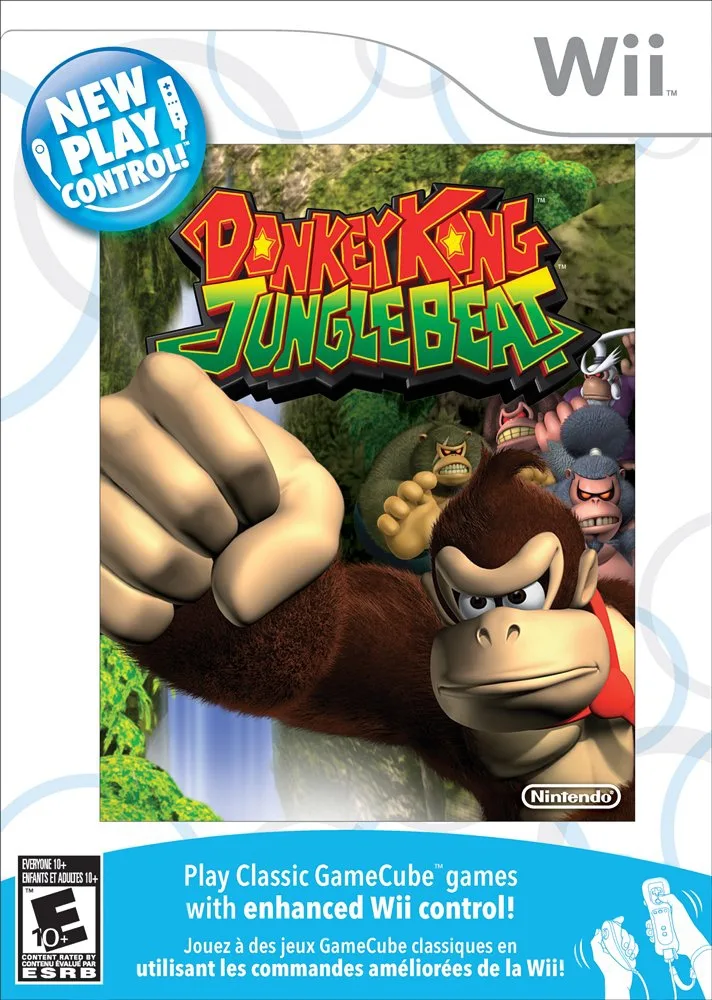 New Play Control! Donkey Kong Jungle Beat (WII)
