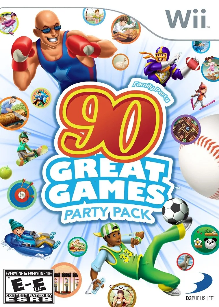 Family Party: 90 Great Games Party Pack (WII)