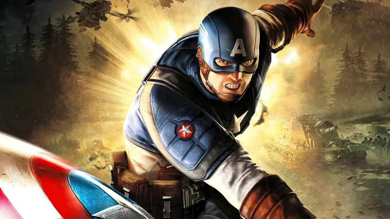Captain America: Super Soldier (WII)