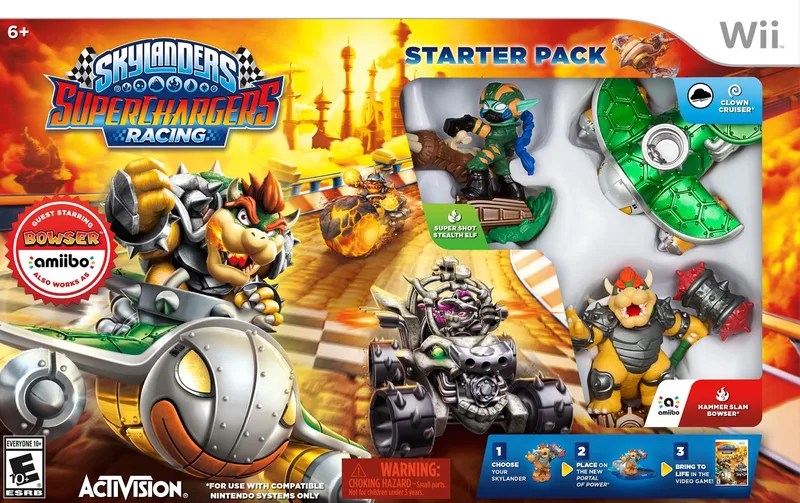Skylanders SuperChargers Racing [Starter Pack] (WII)