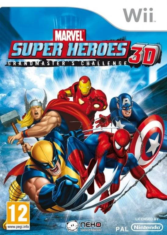 Marvel Super Heroes 3D: Grandmaster's Challenge (WII)