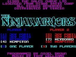 The Ninja Warriors