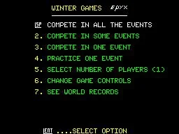 Winter Games (2009) (WII)