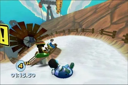 Sled Shred featuring the Jamaican Bobsled Team (WII)