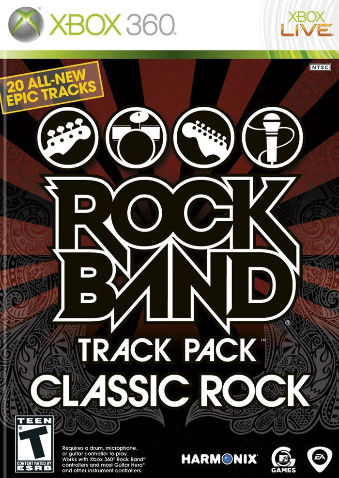 Rock Band Track Pack: Classic Rock (X360)