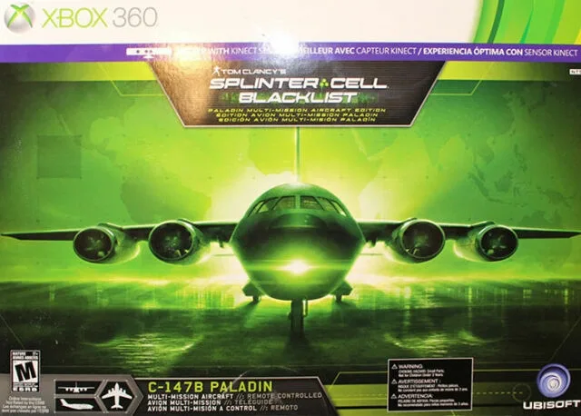Splinter Cell Blacklist Paladin Aircraft Edition (X360)