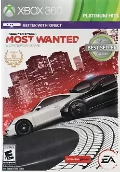Need for Speed: Most Wanted (2012) [Platinum Hits] (X360)