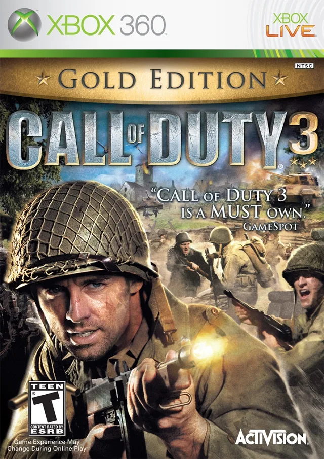 Call of Duty 3 [Gold Edition] (X360)