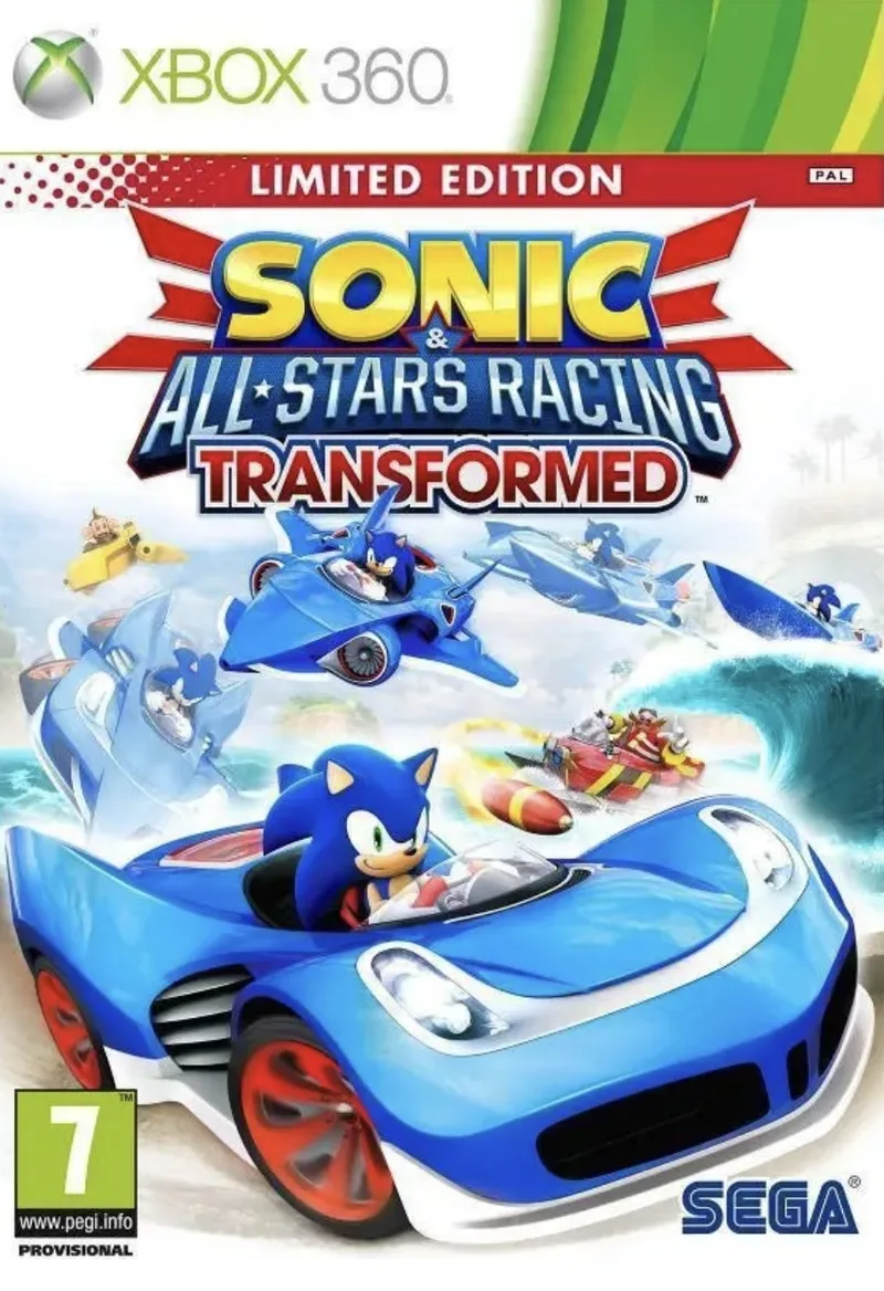Sonic & All-Stars Racing Transformed [Limited Edition] (X360)