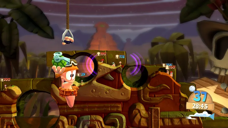 Worms Battlegrounds + Worms W.M.D (XONE)