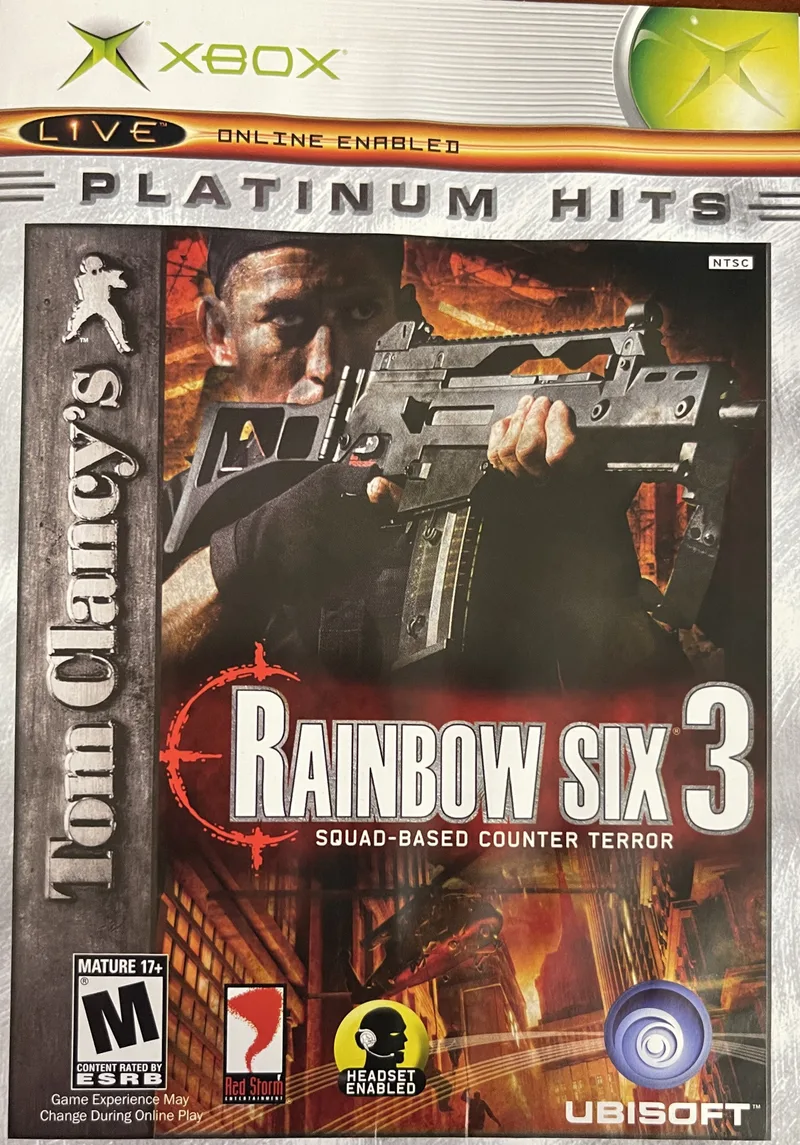 Tom Clancy's Rainbow Six 3 [Platinum Hits] (XBOX)